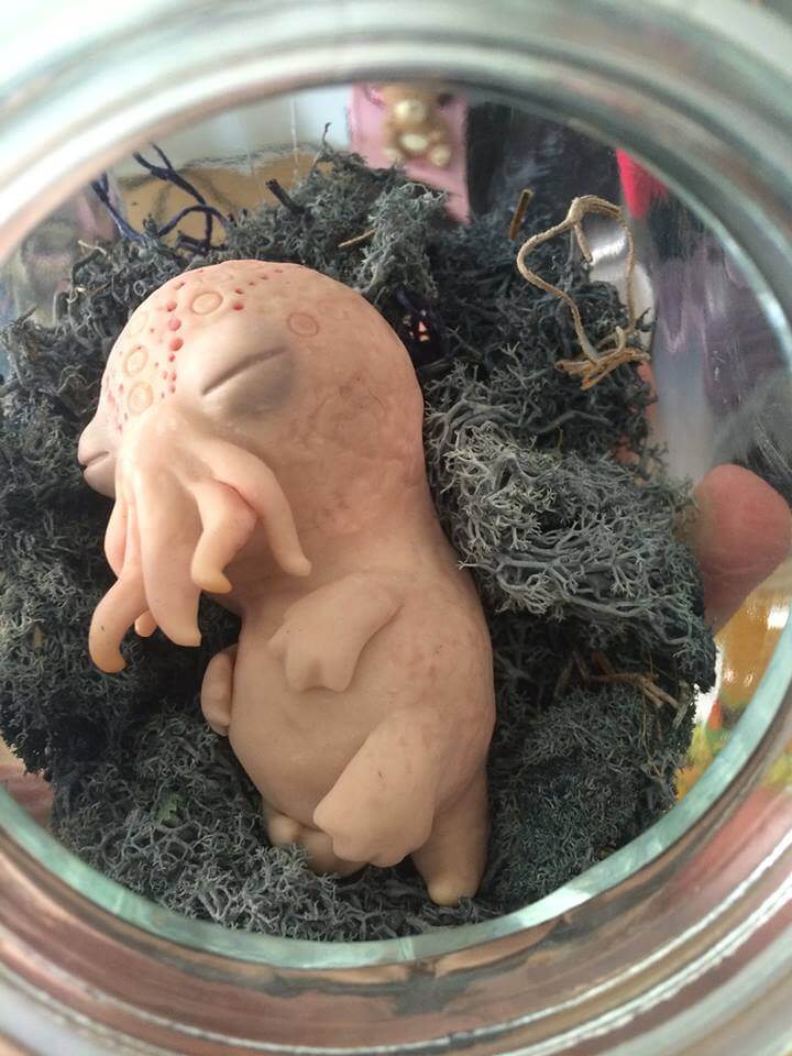 Cthulhu fetus by wire wolf paul devine jar
