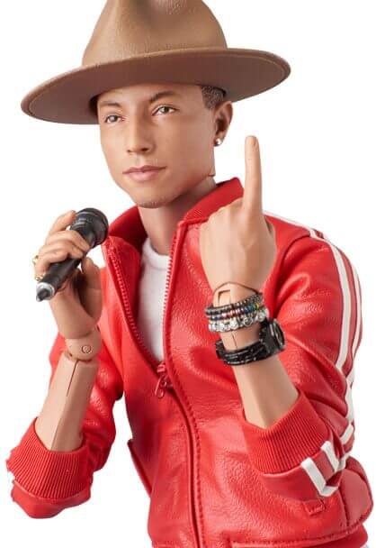 Get Lucky RAH Pharrell Williams i am OTHER Action figure By PERFECT-STUDIO x Medicom pose