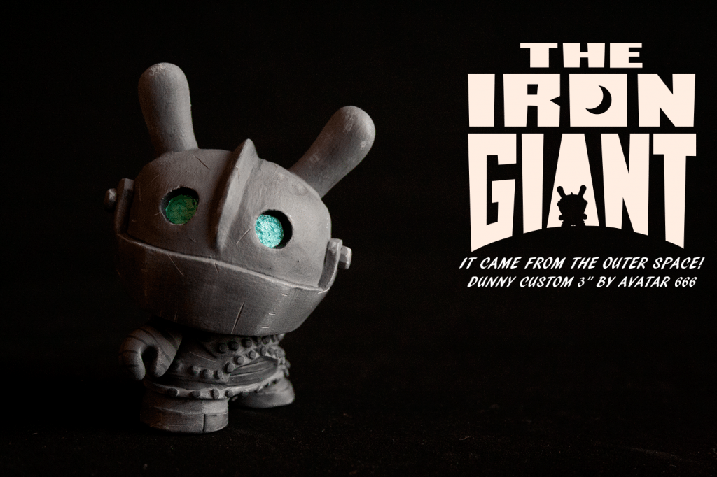 Avatar666 The Iron Giant 3inch Dunny 4