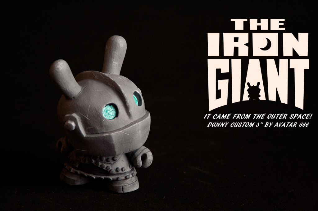 Avatar666 The Iron Giant 3inch Dunny 5