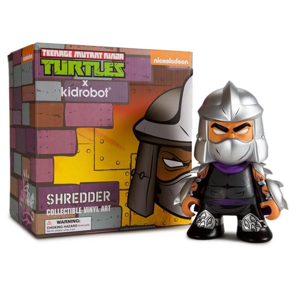 Kidrobot TMNT Shredder 8 inch vinyl toy