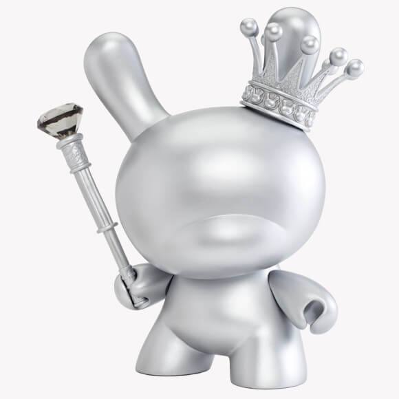 Silver King 8inch Dunny by Tristan Eaton