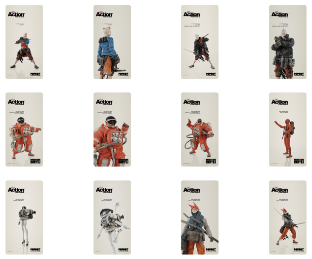 ACTION PORTABLE Wave 2 By ThreeA