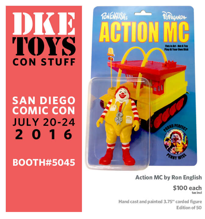 Action MC by Ron English SDCC 2016