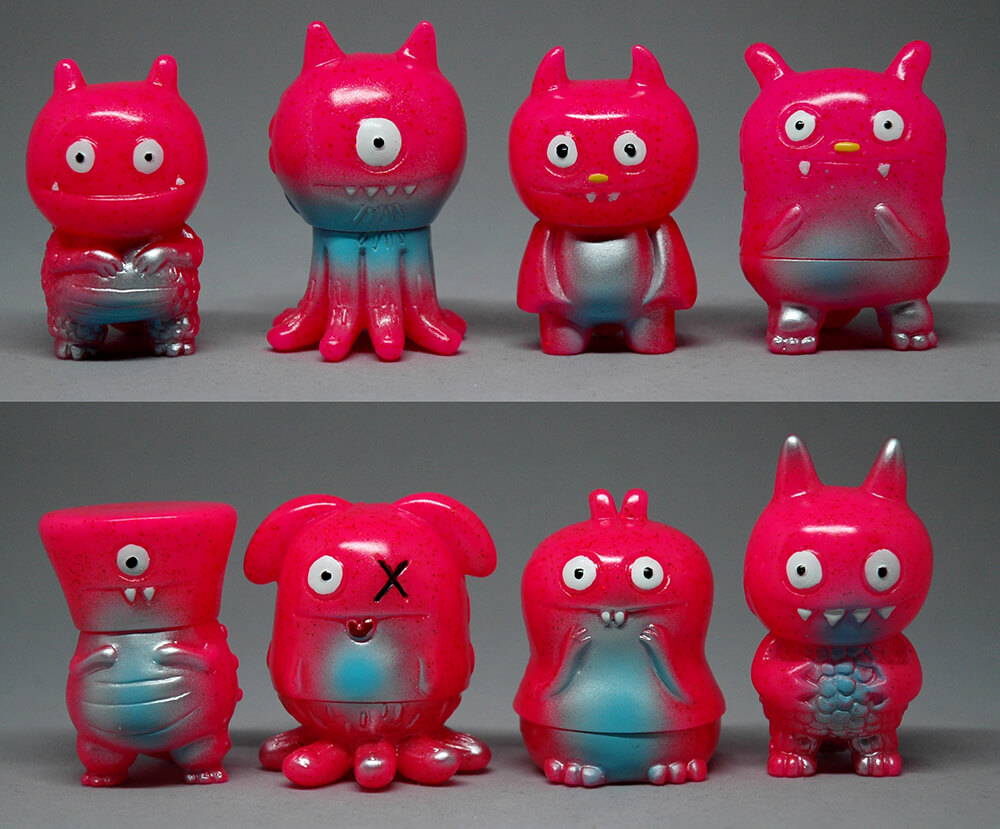 David Horvath x Toy Art Gallery UGLYDOLL POWER PINK Mini Monsters