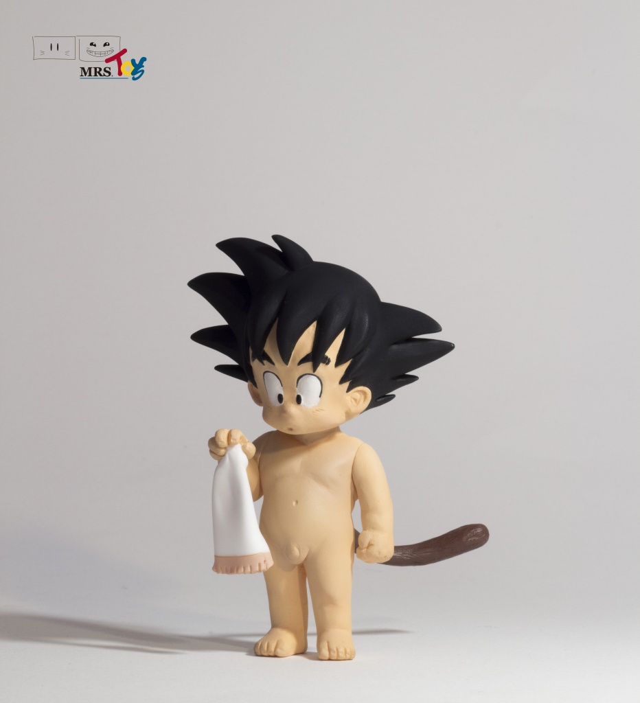 Goku in the bathroom by mrstoys Dragon ball