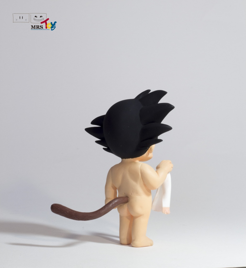 Goku in the bathroom by mrstoys Dragon ball back