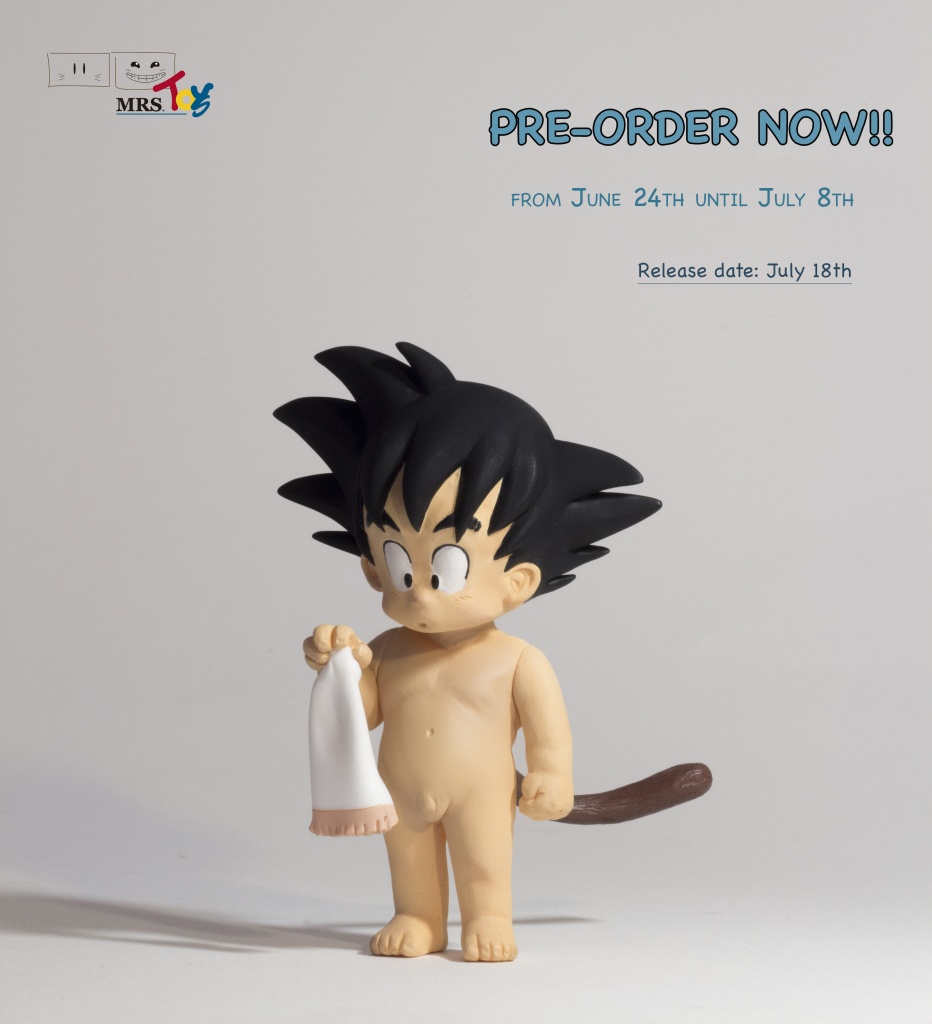 Goku in the bathroom by mrstoys Dragon ball pre order
