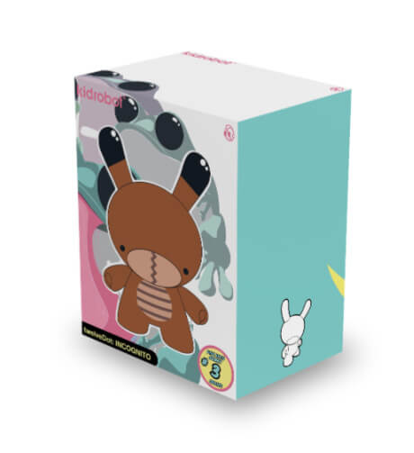 Incognito 5inch Dunny By Twelve Dot x Kidrobot box art