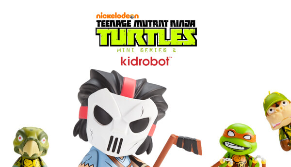 Triceraton TMNT Teenage Mutant Ninja Turtles Shell Shock Mini Series by Kidrobot 