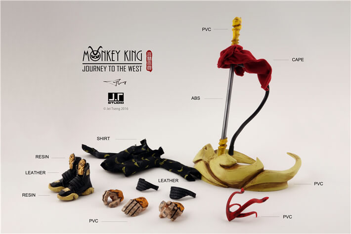 Monkey King Journey to the west Wreaks Havoc By JT Studio accesorries