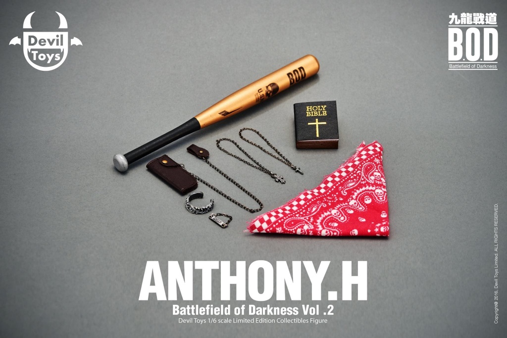 The Battlefield of Darkness Vol 2 - Da Rocking Priest - Anthony H By Devil Toys accessories