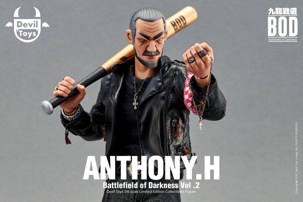 The Battlefield of Darkness Vol 2 - Da Rocking Priest - Anthony H By Devil Toys head