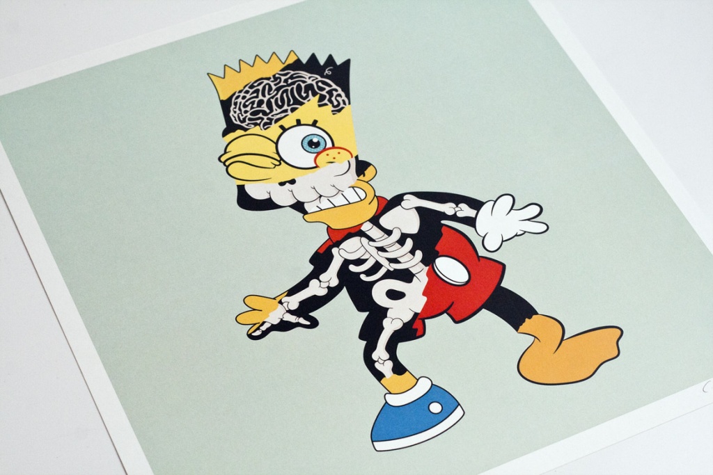 Twisted Bart by Cote Escriva
