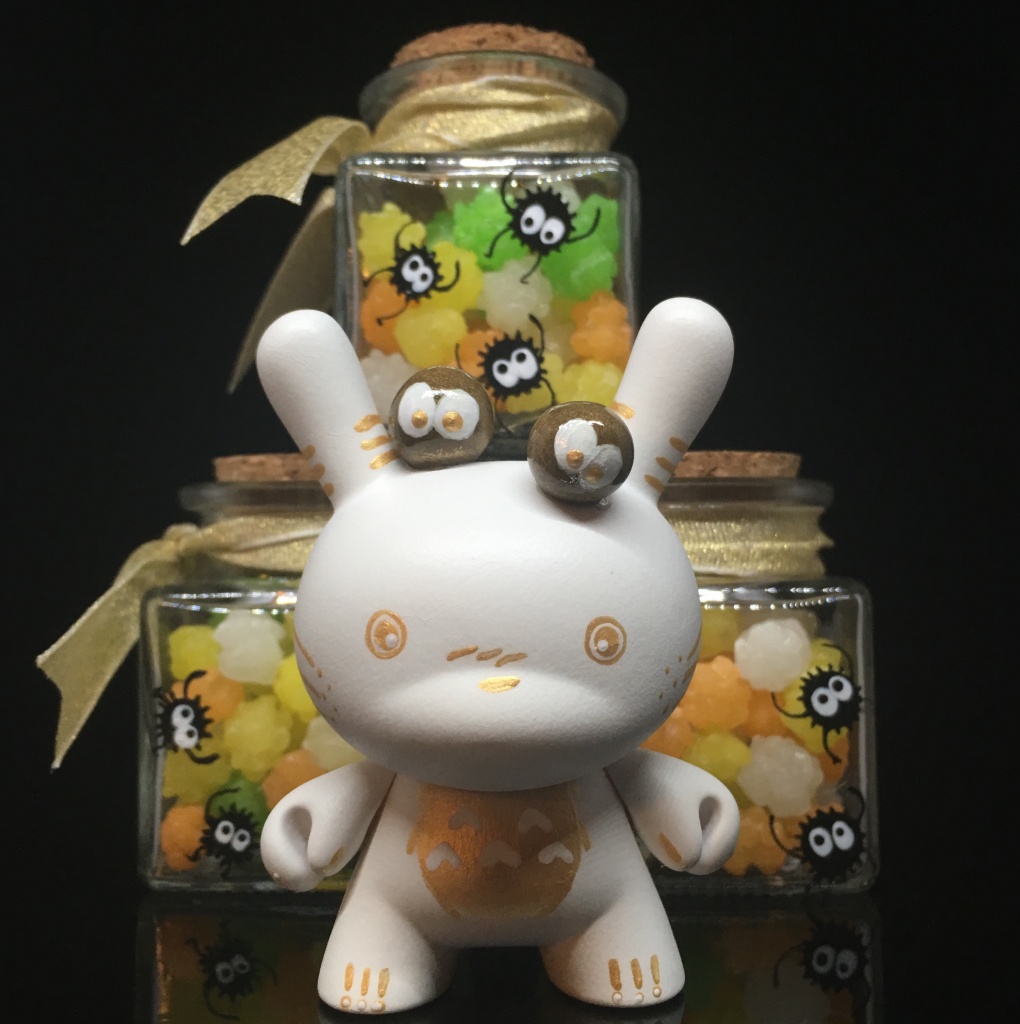 Custom Totoro Dunny Shinobistinks x Woot Bear Exclusive 5