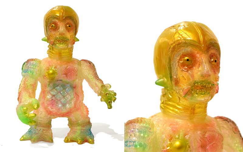Death Car Exterminator by Violence Toy One-off custom painted Sofubi $220 (AUD)