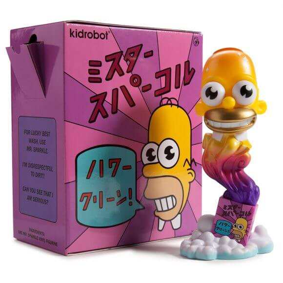 Kidrobot The Simpsons Kaiju Mr Sparkle 7-inch Figure