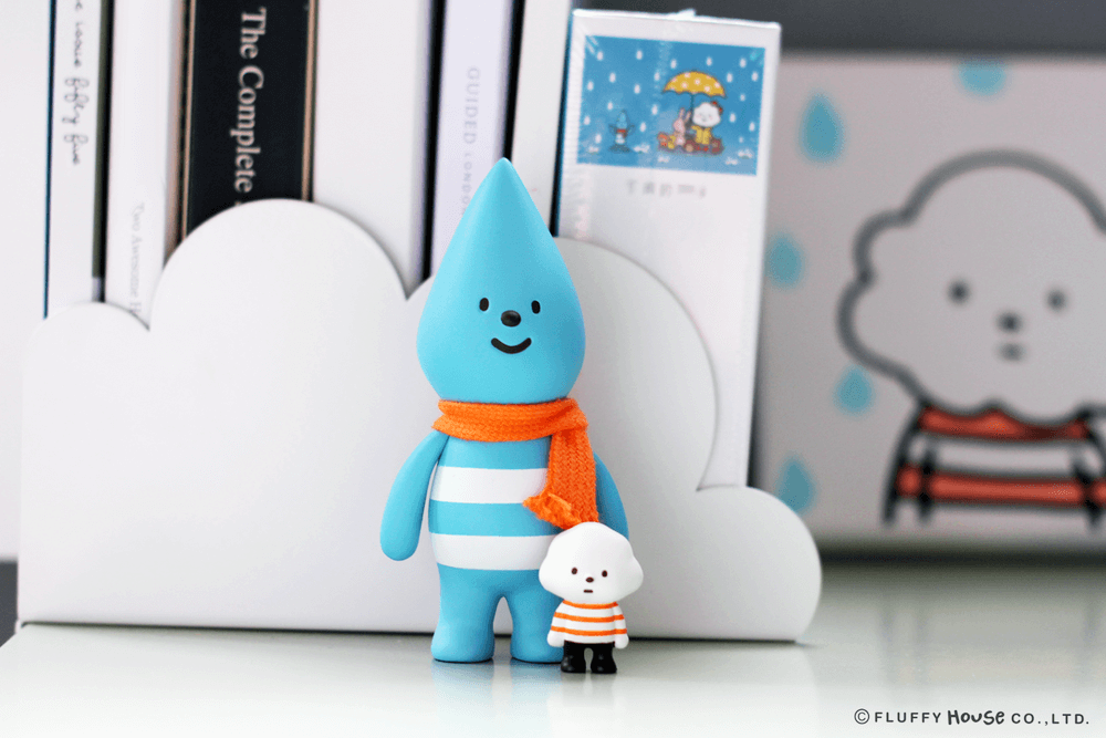 NEW Little Raindrop and Mini Mr White Cloud By Fluffy House 4