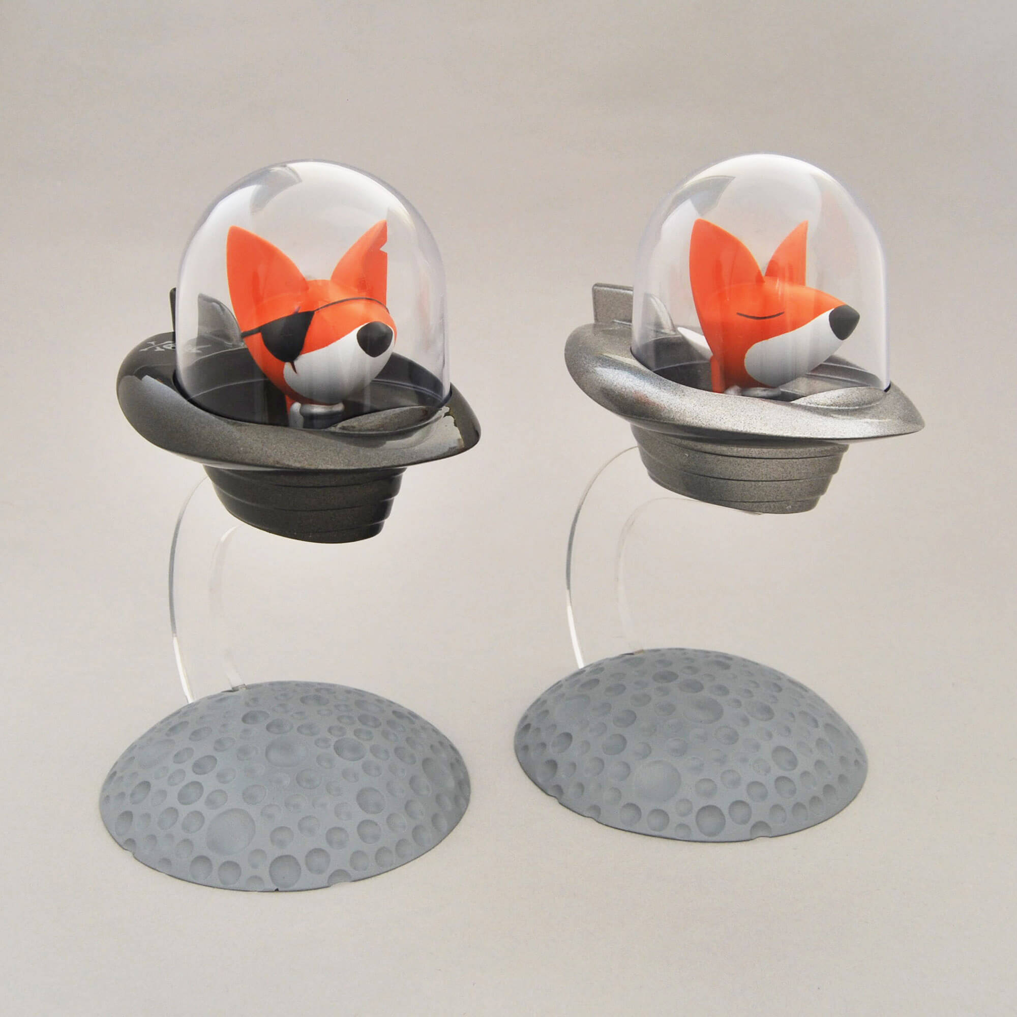Pirate Cosmonaut Moon Foxes by Robotic Industries & Sergey Safonov 4