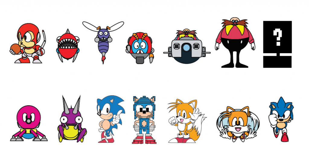 Sonic The Hedgehog Mini Series x Kidrobot 2016