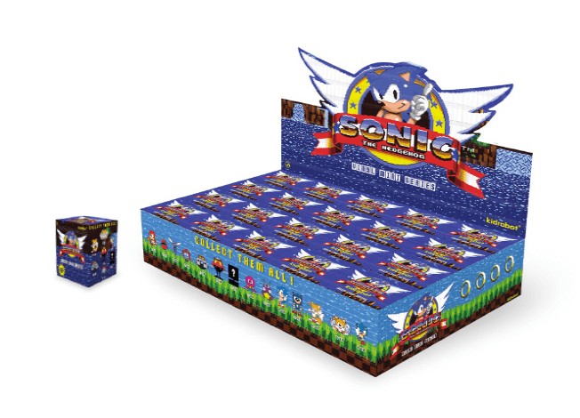 Sonic The Hedgehog Mini Series x Kidrobot box art