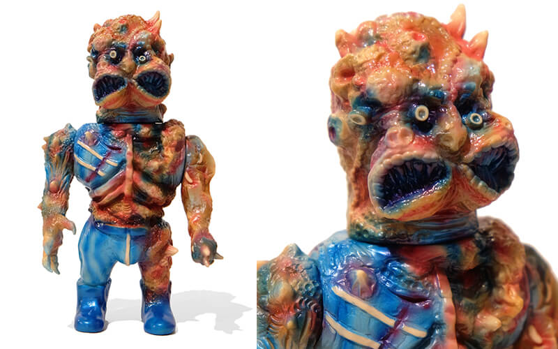 Time Gore by Violence Toy One-off custom painted Sofubi $220 (AUD)