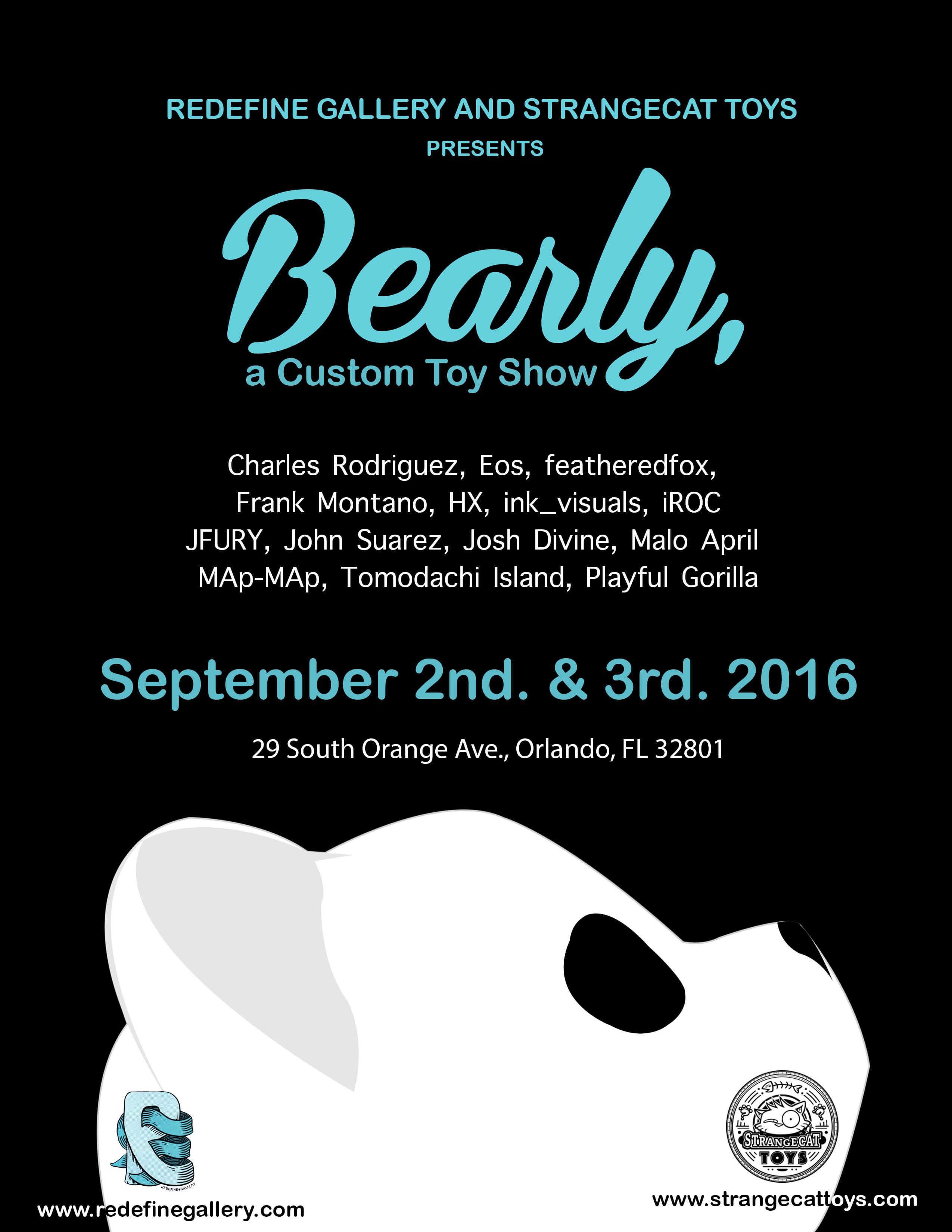 Bearly, a custom toy show
