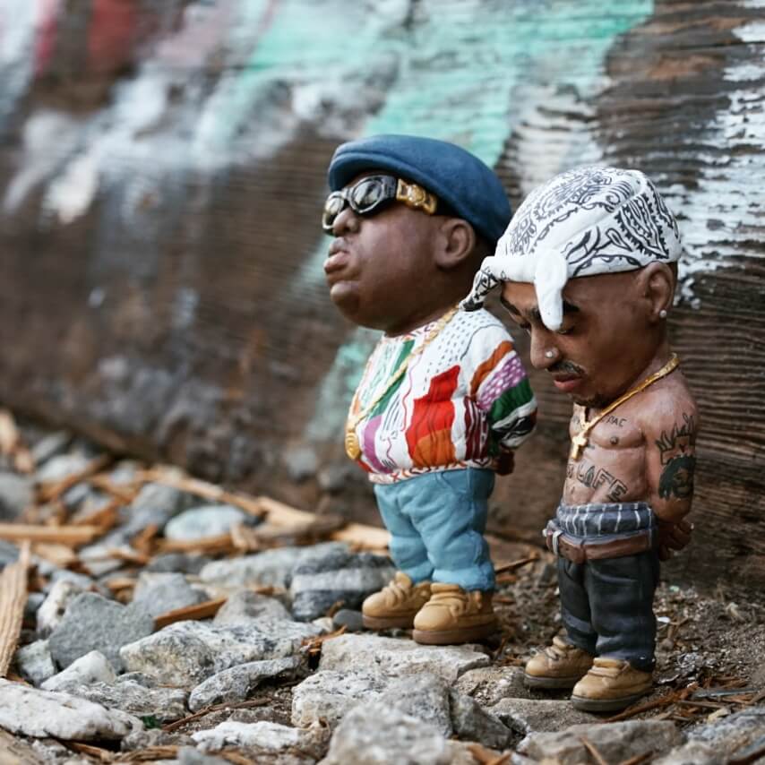 Biggy Smalls 2pac figure 2016 by Plastic Cell