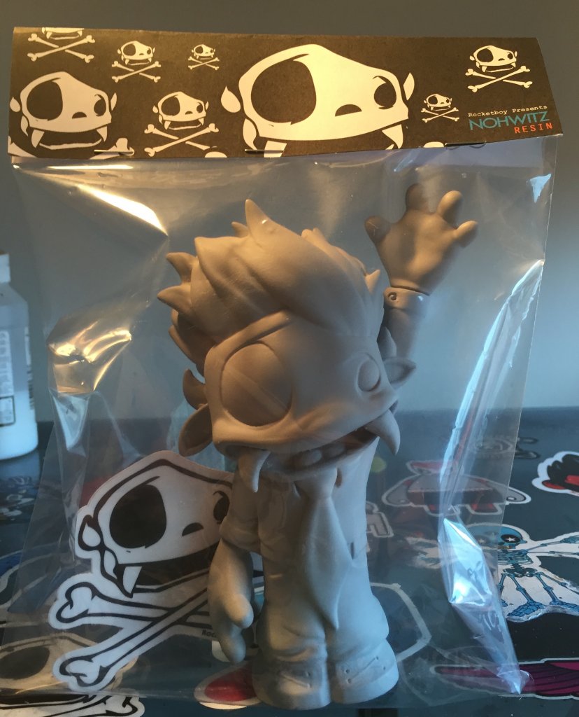 Nohwitz Resin Edition By Rocketboy x Rotofugi EXCLUSIVE bagged resin