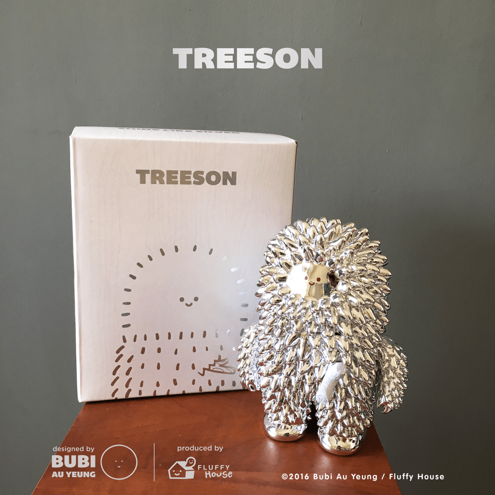 The Silver Treeson By Bubi Au Yeung x Fluffy House packaging