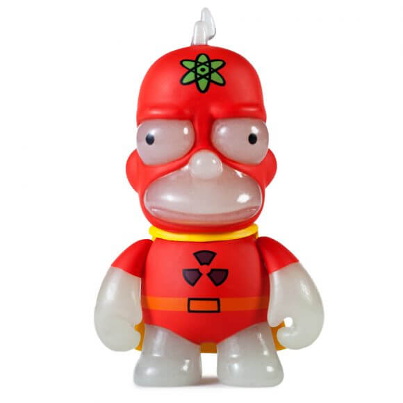 The Simpsons Glow In The Dark Radioactive Man 3? Mini Figure Limited Edition 1000 pieces $15