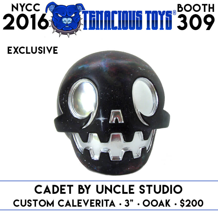 3" Beast Bros Calaverita by UNCLE Studio. OOAK, $200