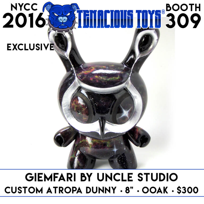 8" Atropa Dunny by UNCLE Studio. OOAK, $300.