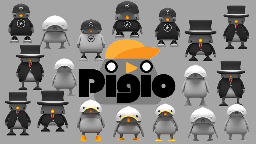 Pigio Series One by Zipbox