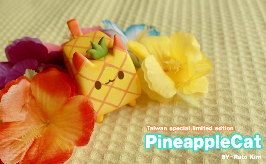 ttf-2016-pineapple-cat-by-rato-kim-the-toy-chronicle-resin-toy