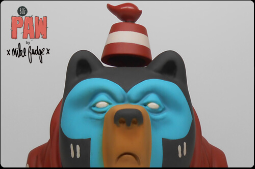 big-paw-red-brick-edition-by-mike-fudge-x-wearenottoys-face
