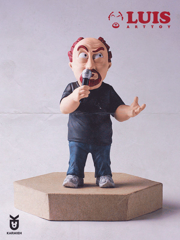 luis-stand-up-comedy-art-toy