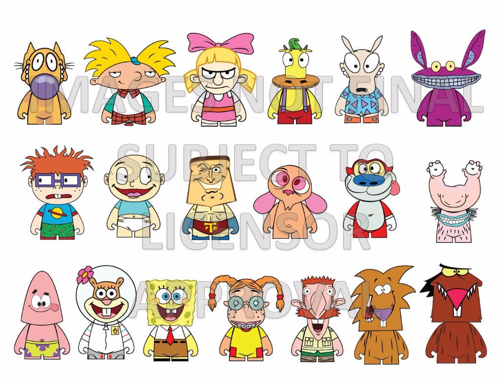 Nickelodeon Splat! Mini Series By Kidrobot x Nickelodeon - The Toy ...