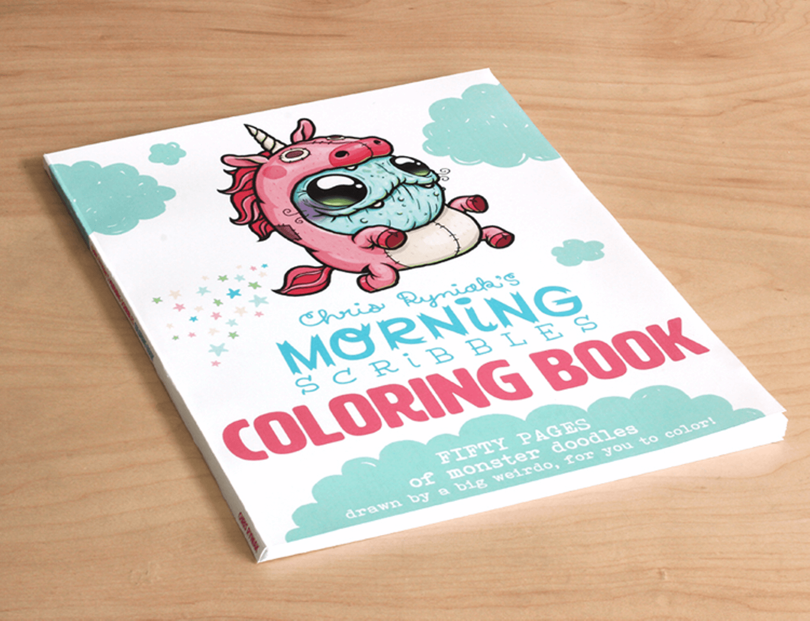 Colouring Book Chris Ryniak Morning Scribbles