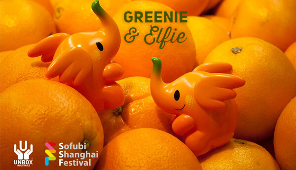 Elfie SSF Orange By Greenie & Elfie x Unbox Industries