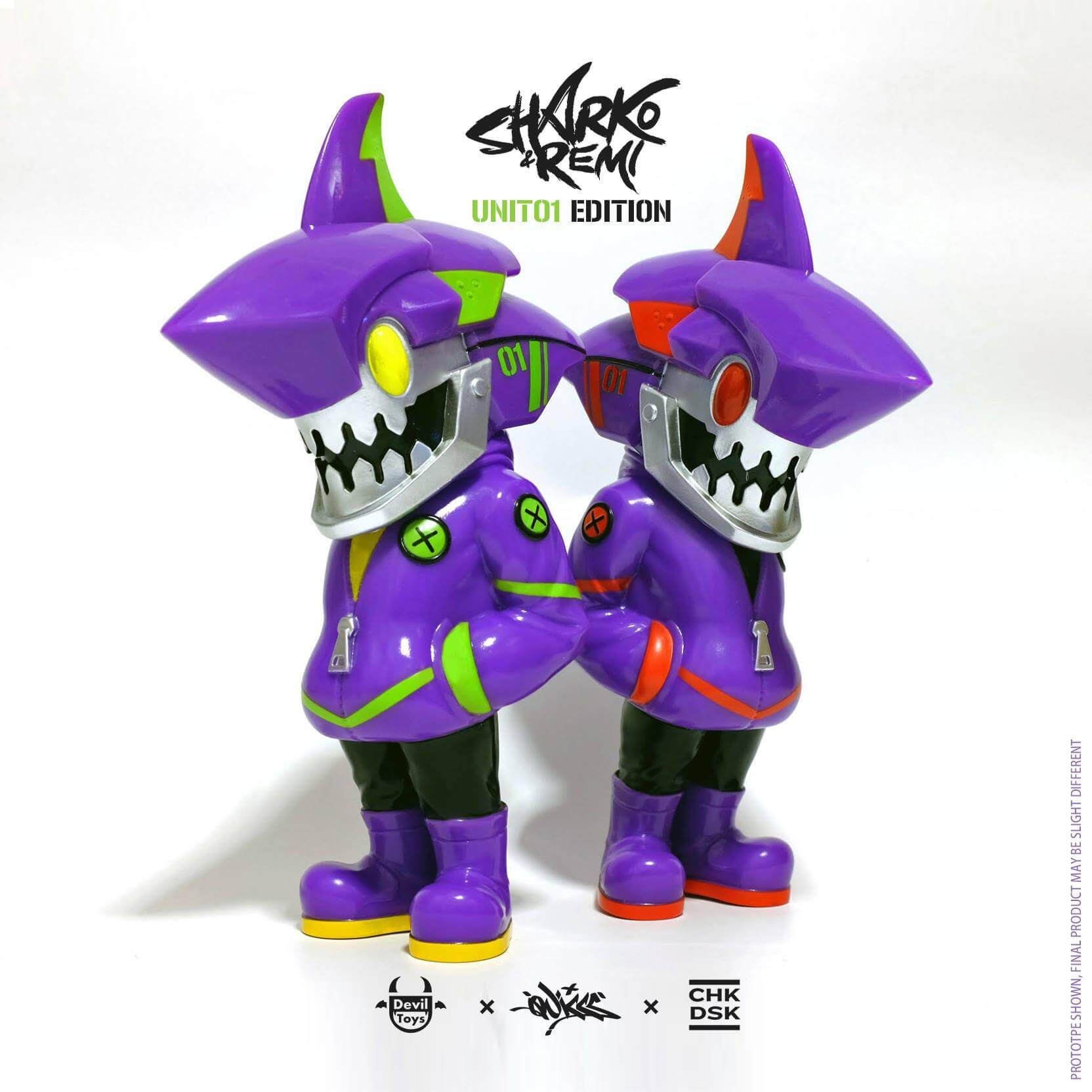 EXTREMLY RARE Quiccs Sharko buy & Remi (Devil Toys Blank)