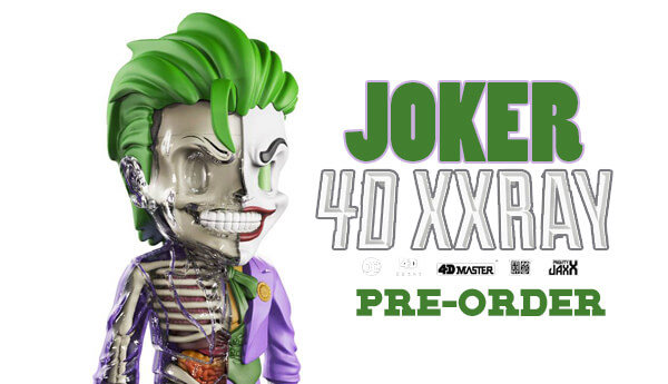 4D XXRAY JOKER By Jason Freeny x Mighty Jaxx x 4DMaster Worldwide Pre-order  - The Toy Chronicle