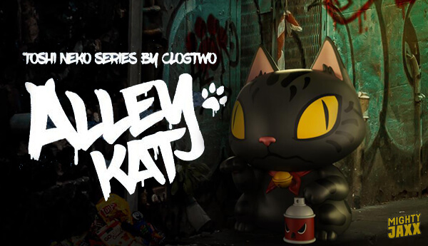 Alley Kat from Toshi Neko series by Clogtwo x Mighty Jaxx The Toy Chronicle