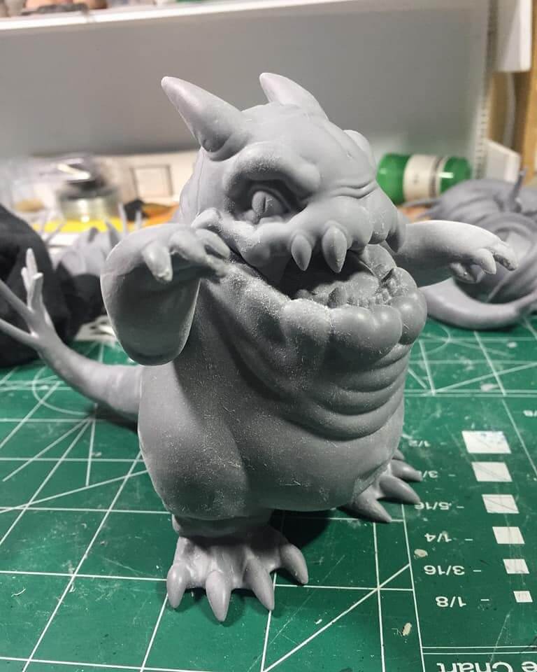 Gluttonous Kaiju By CMJ Toys Chris M Johnson Vini Chav Art 3D