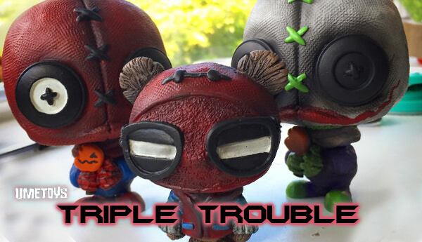 Triple Trouble_ Spider-Wok x Joker x SpiderBoy By UMEToys