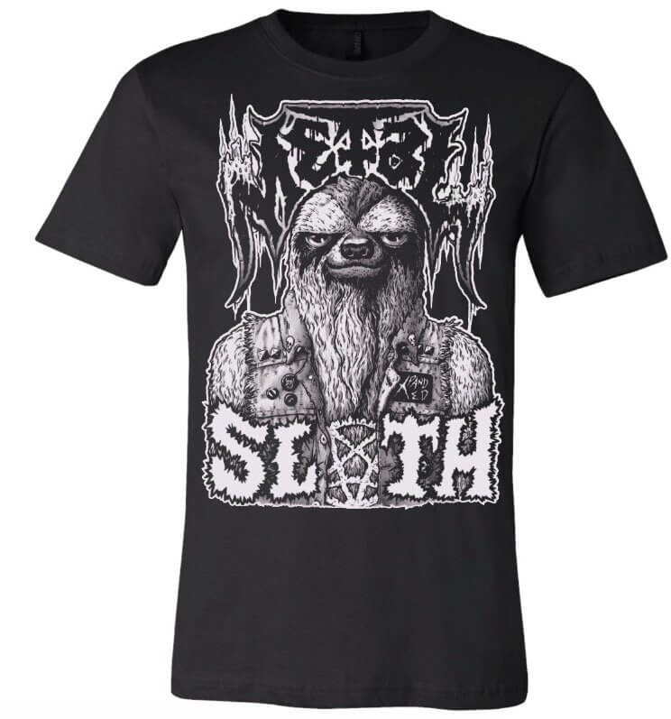 metal-sloth-brutal-black-tshirt
