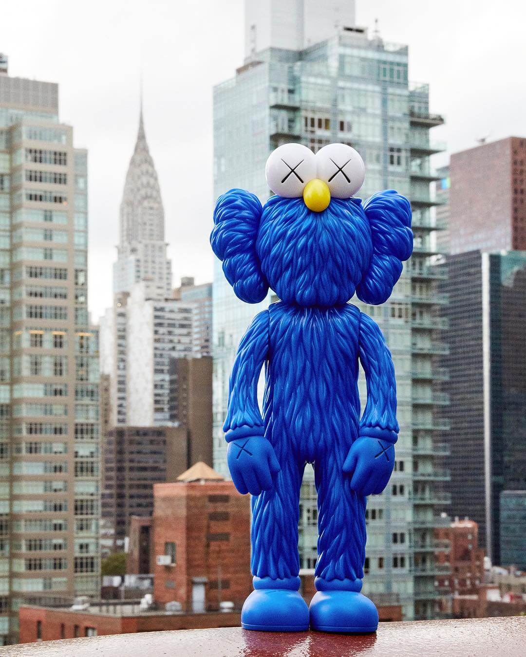 KAWS BFF Blue MoMA OPEN EDITION Companion - LIVE NOW - The Toy 