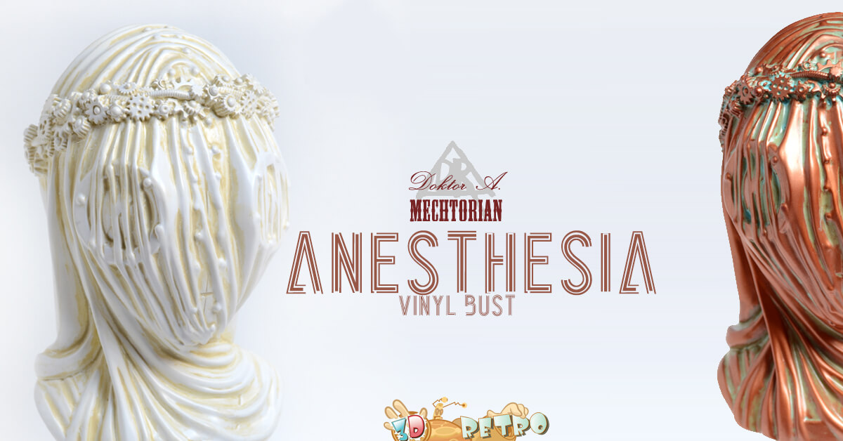 ANESTHESIA BUST WHITE EDITION BY DOKTOR A X 3DRETRO 