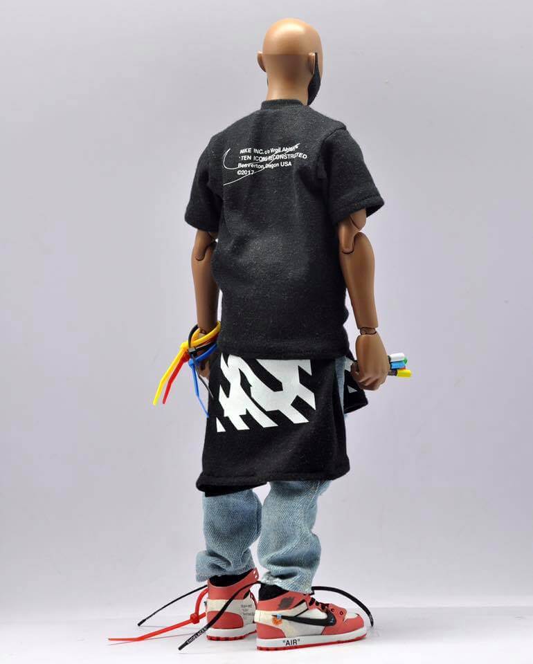 THE TEN OFF WHITE c/o Virgil Abloh Figure By Coolrain Lee - The Toy  Chronicle