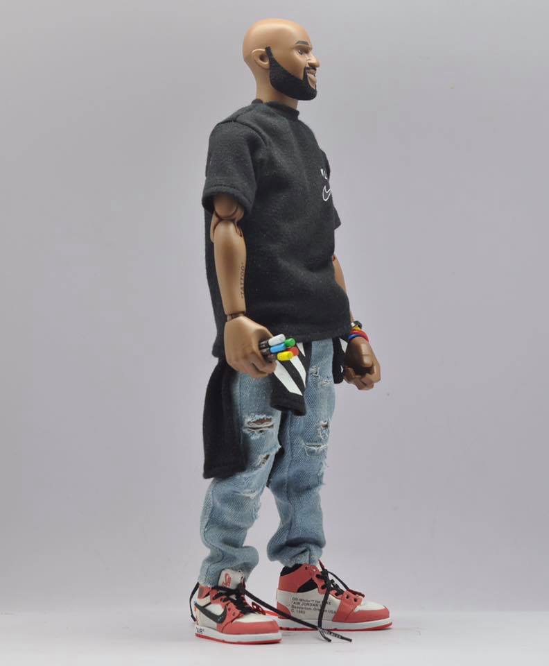 THE TEN OFF WHITE c/o Virgil Abloh Figure By Coolrain Lee - The